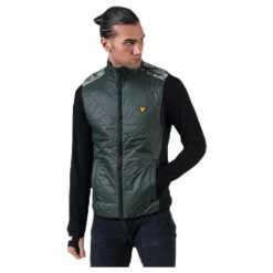 Brandon Chevron Gilet Green