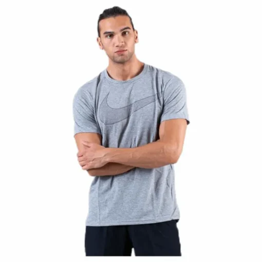 Breathe Top SS Hyper Dry Black/Grey