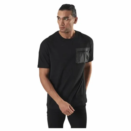 Bright Tee Ss Crew Neck Black