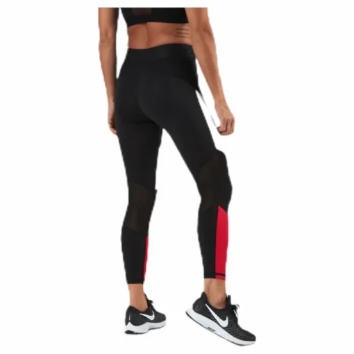 Cadence Blocked Tights Red