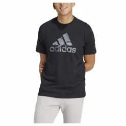 Camo Badge of Sport Graphic T-Shirt Black