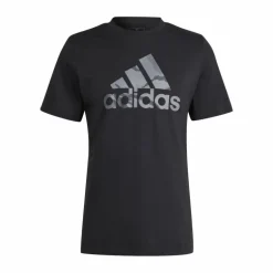 Camo Badge of Sport Graphic T-Shirt Black