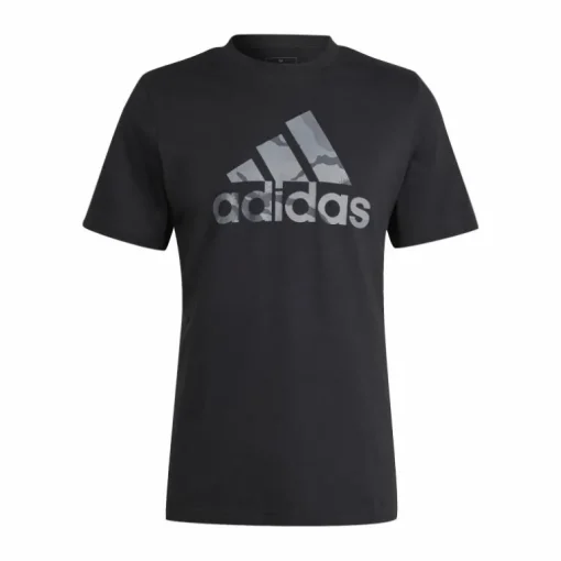 Camo Badge of Sport Graphic T-Shirt Black