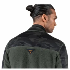 Camo Fleece Jacket Green