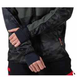 Camo Fleece Jacket Green