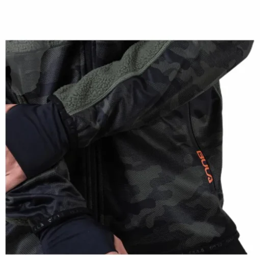 Camo Fleece Jacket Green