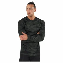 Camo Merino Wool Crew Dolive