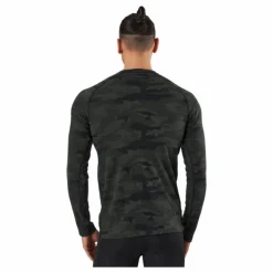 Camo Merino Wool Crew Dolive