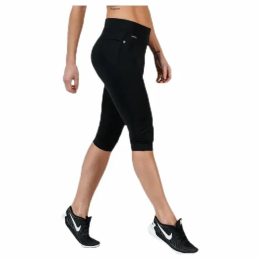 Capri Logo Tights W Black