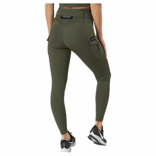 Cargo Leggings Military Green