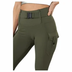 Cargo Leggings Military Green