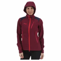 Cecilie Mountaineering Jacket Grey/Red