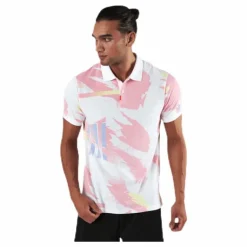Challenge Court Polo White/Red