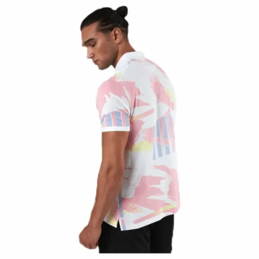 Challenge Court Polo White/Red
