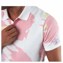 Challenge Court Polo White/Red