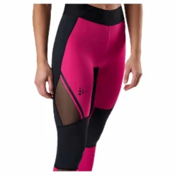 Charge Mesh Tights Pink/Black