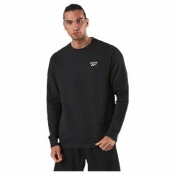 Cl F Small Vector Crew Black