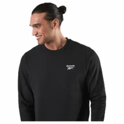 Cl F Small Vector Crew Black