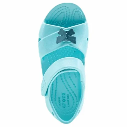 Classic Cross Strap Sandal Kids Blue