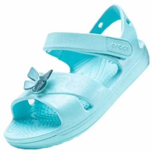 Classic Cross Strap Sandal Kids Blue