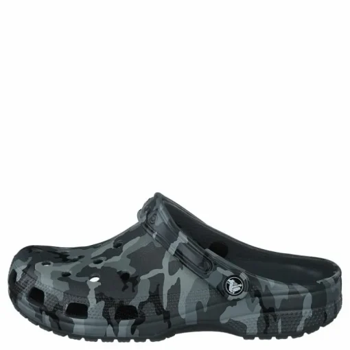 Classic Printed Camo Clog Slate Grey / Multi