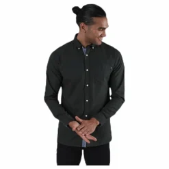 Classic Soft Oxford Shirt L/S Black