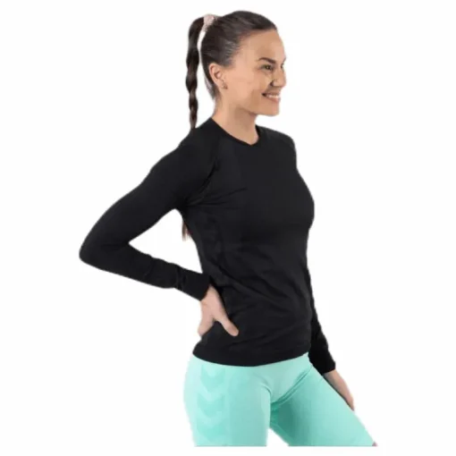Clea Seamless LS Black