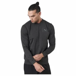 Cloudspun Crewneck Puma Black Heather