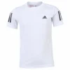 Club 3 Stripes Tee Youth White