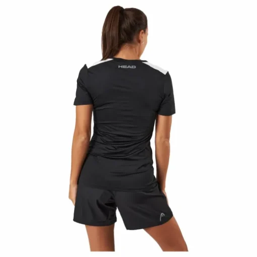 Club 22 Tech T-shirt Women Black