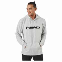 Club Byron Hoodie Men Grey Melange