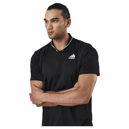 Club Rib Polo Black