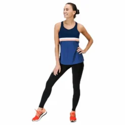 Club Tank W Blue/Orange