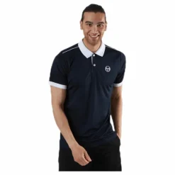 Club Tech Polo Blue/White