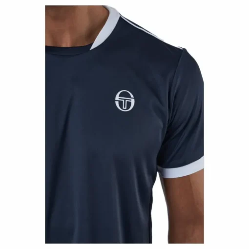 Club Tech T-shirt Navy/white