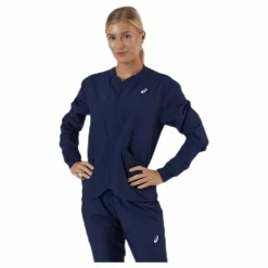 Club Woven Jacket Blue