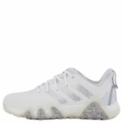 Codechaos 22 Spikeless Golf Shoes Cloud White / Silver Metallic / Grey Two