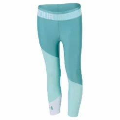 Color Block Ankle Crop Youth Blue