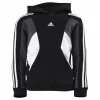 Colorblock 3-Stripes Hoodie Black