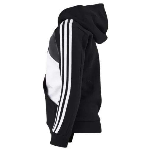 Colorblock 3-Stripes Hoodie Black