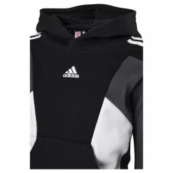 Colorblock 3-Stripes Hoodie Black