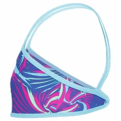 Colour Melt Allover Crop 2 Piece Blue