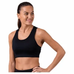 Compression Sports Bra C/D Black