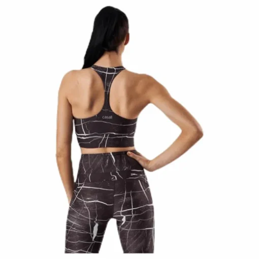 Concious Connected Sports Top Brown/White