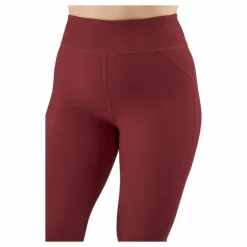Control Rib Tights Oxblood Red