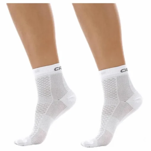 Cool Mid 2-Pack Sock White