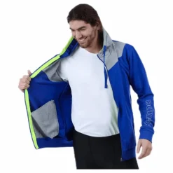 Core 2.0 Hood Jacket Blue/Grey
