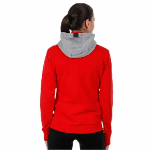 Core 2.0 Hood Jacket W Grey/Red