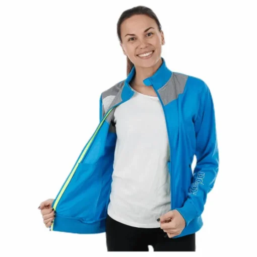 Core 2.0 Poly Jacket W Blue/Grey