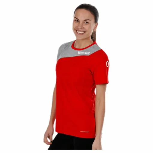 Core 2.0 Shirt W Grey/Red